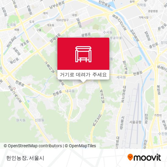 헌인농장 지도