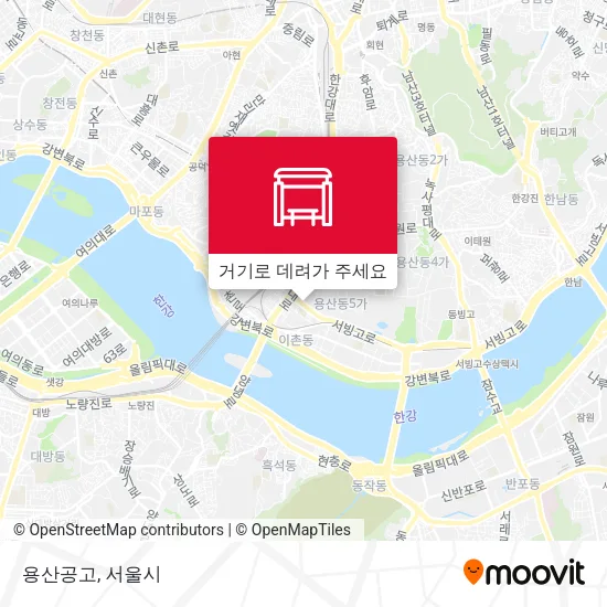 용산공고 지도