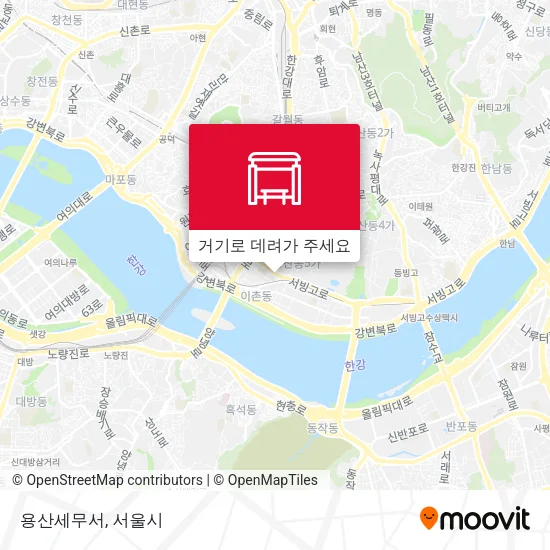 용산세무서 지도