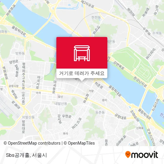 Sbs공개홀 지도
