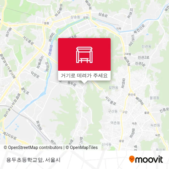 용두초등학교앞 지도