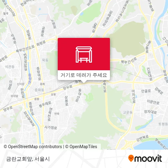 금란교회앞 지도
