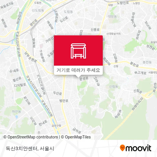 독산3치안센터 지도