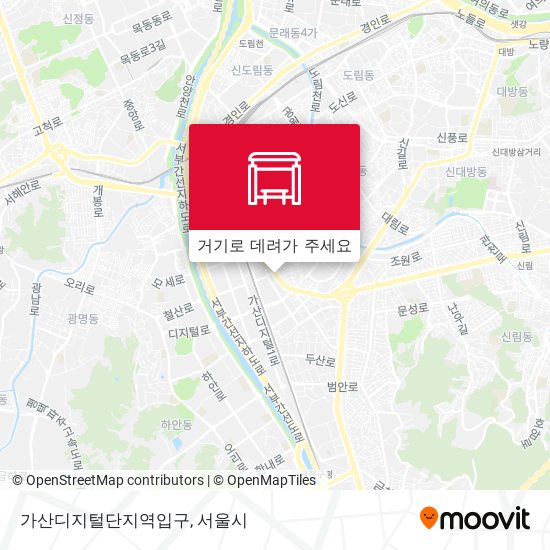 가산디지털단지역입구 지도