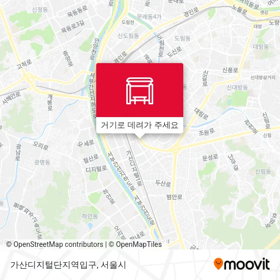 가산디지털단지역입구 지도