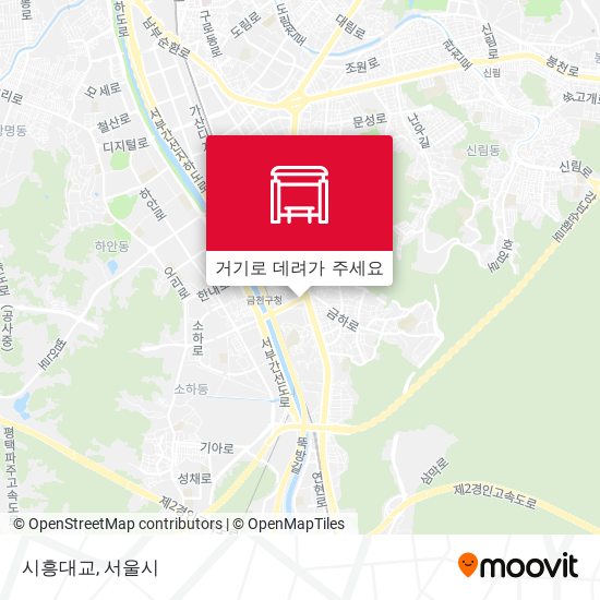 시흥대교 지도