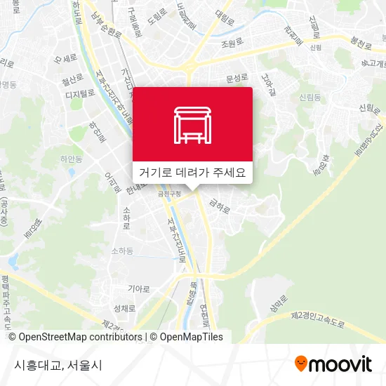 시흥대교 지도