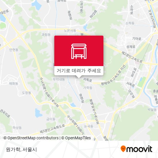 원가학 지도