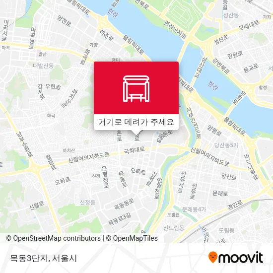목동3단지 지도