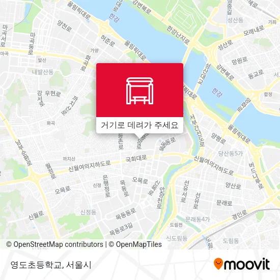 영도초등학교 지도