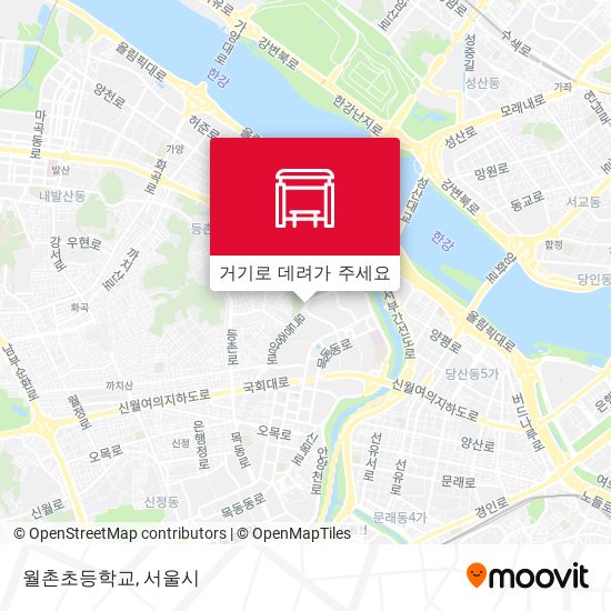 월촌초등학교 지도