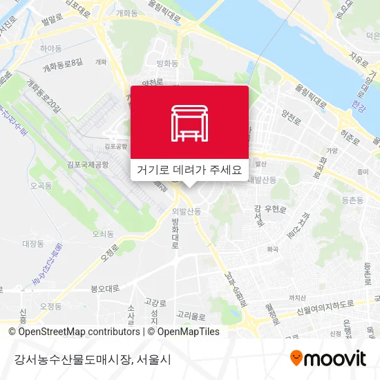 강서농수산물도매시장 지도