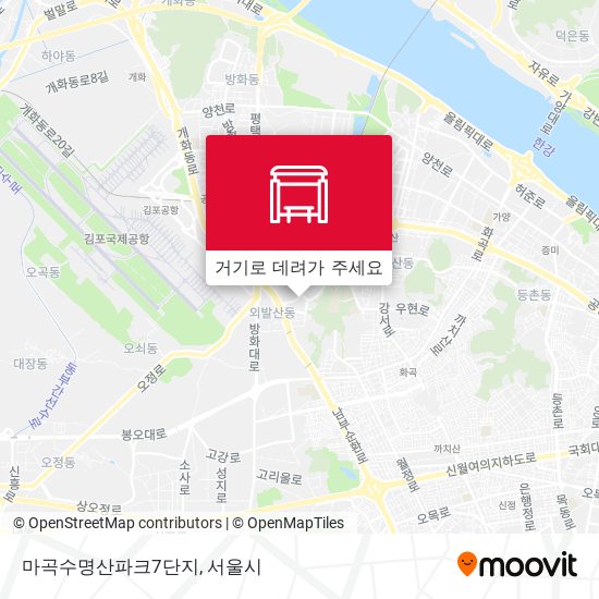 마곡수명산파크7단지 지도