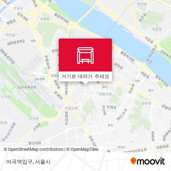 마곡역입구 지도