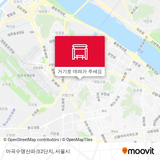 마곡수명산파크2단지 지도
