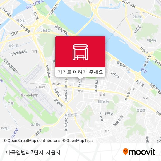 마곡엠벨리7단지 지도