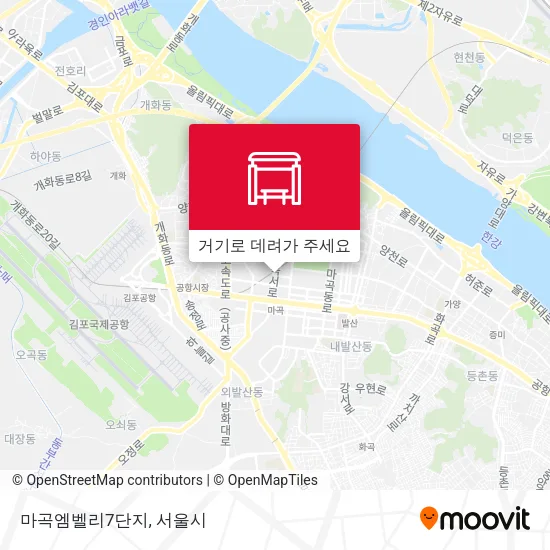 마곡엠벨리7단지 지도