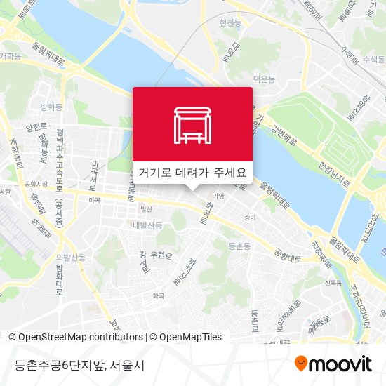 등촌주공6단지앞 지도