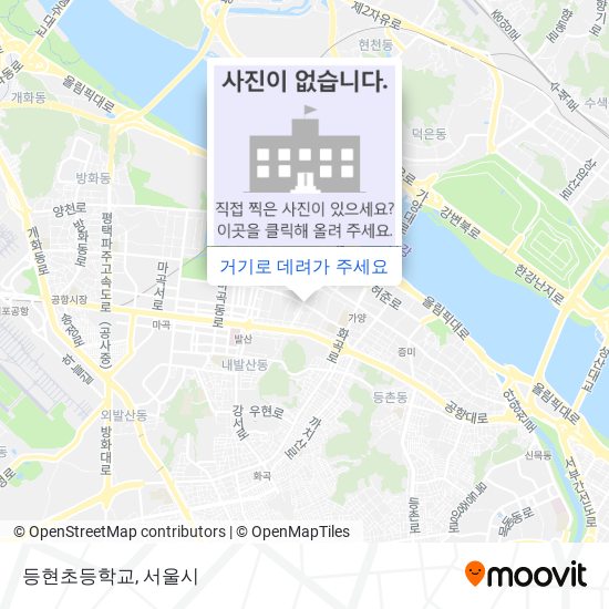 등현초등학교 지도