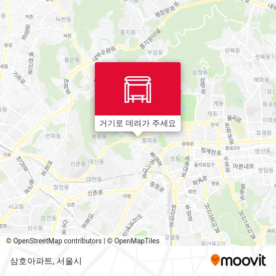 삼호아파트 지도
