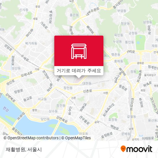 재활병원 지도
