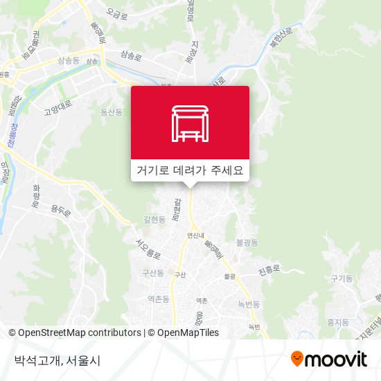 박석고개 지도