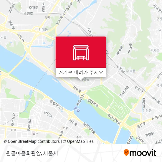 원골마을회관앞 지도
