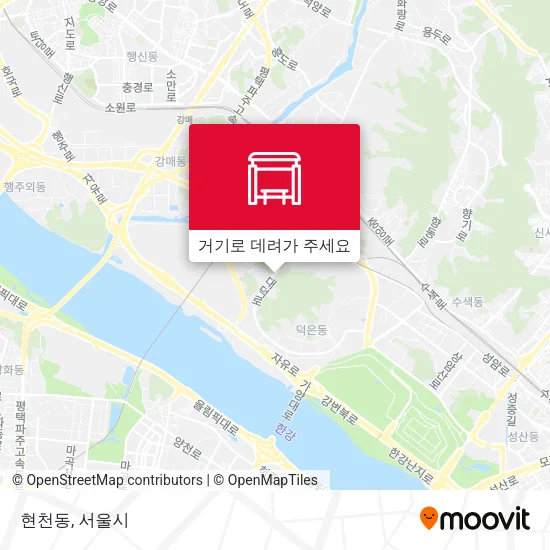 현천동 지도