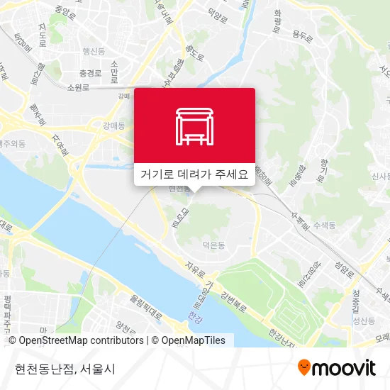 현천동난점 지도
