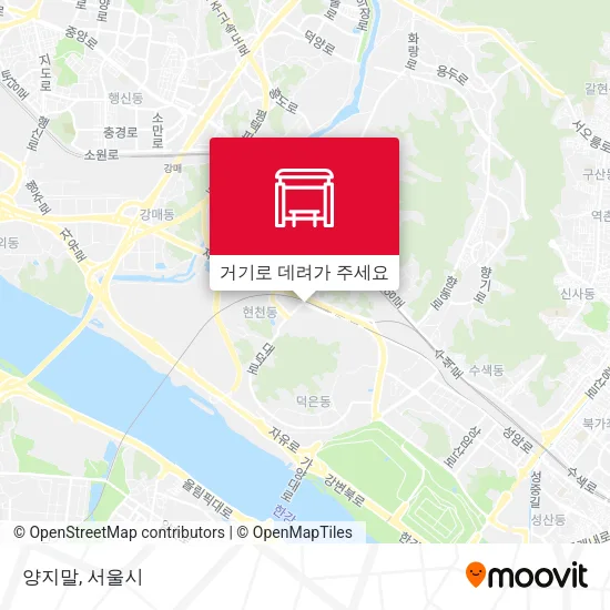 양지말 지도