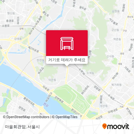 마을회관앞 지도