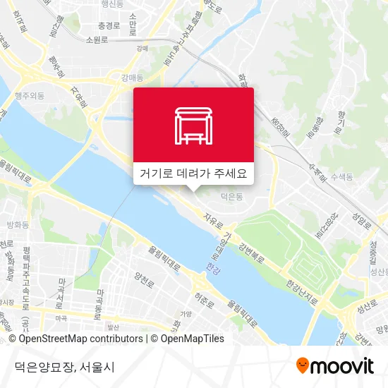 덕은양묘장 지도