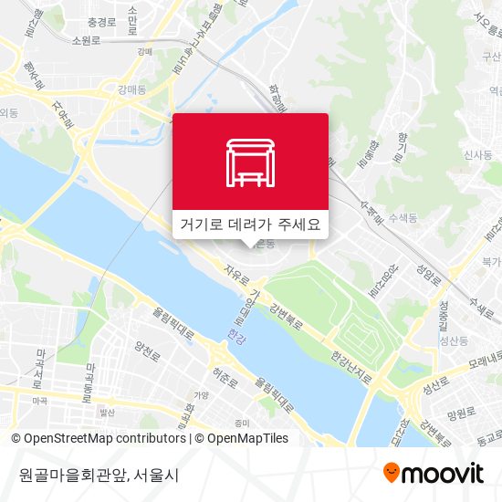 원골마을회관앞 지도
