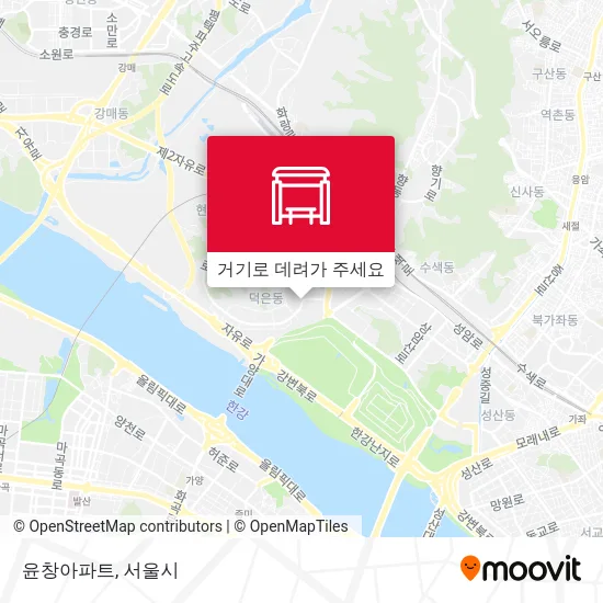 윤창아파트 지도