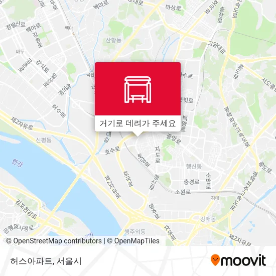 허스아파트 지도
