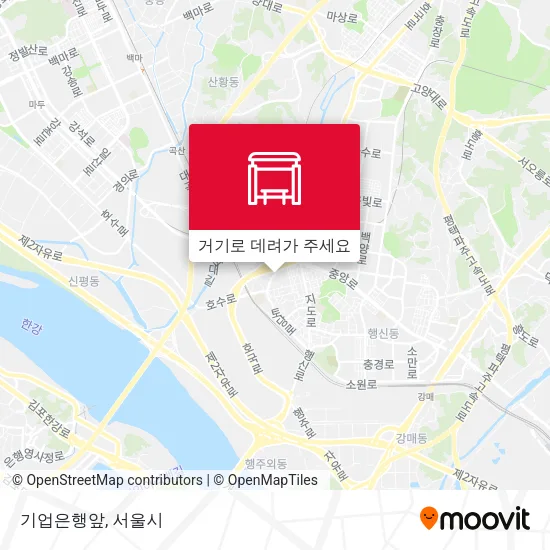 기업은행앞 지도