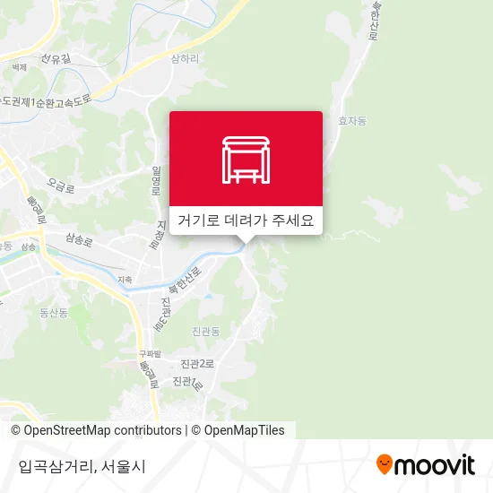 입곡삼거리 지도