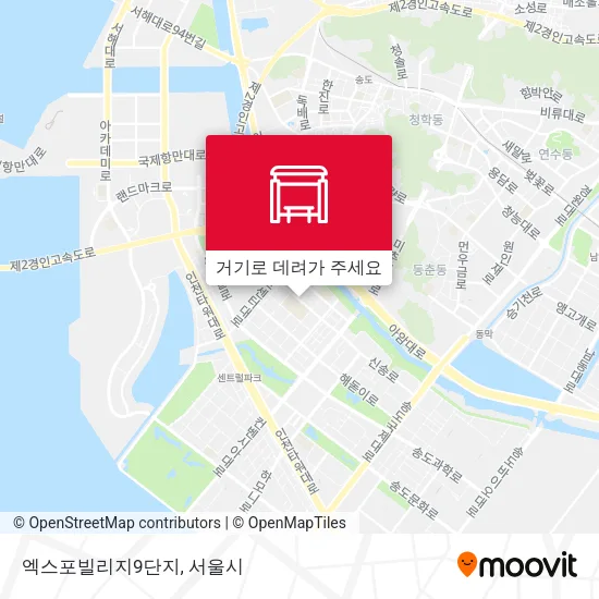 엑스포빌리지9단지 지도