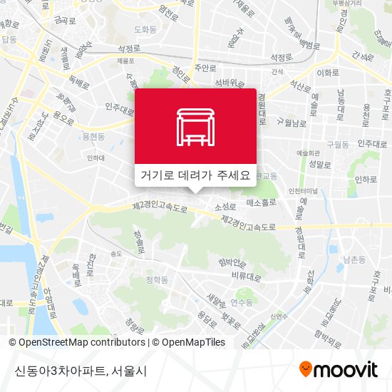 신동아3차아파트 지도