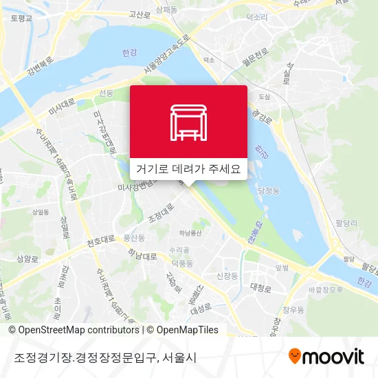 조정경기장.경정장정문입구 지도