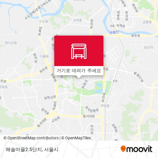 해솔마을2.5단지 지도