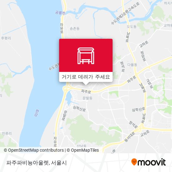 파주파비뇽아울렛 지도