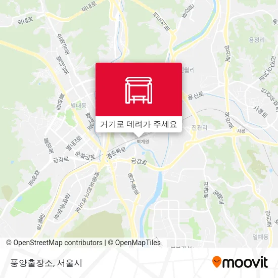 풍양출장소 지도