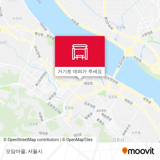 모담마을 지도