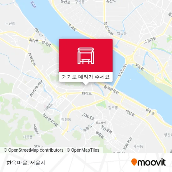 한옥마을 지도
