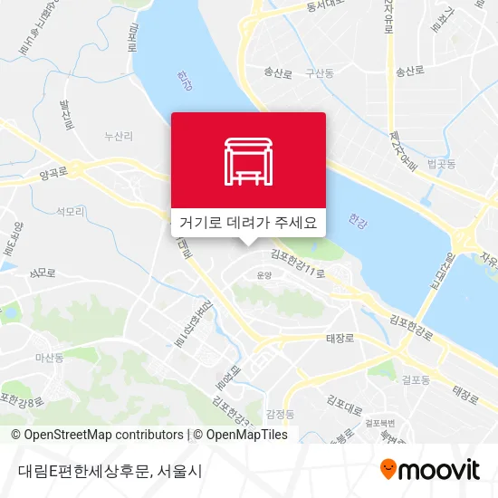 대림E편한세상후문 지도