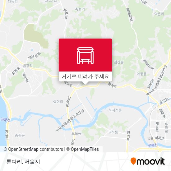 톤다리 지도