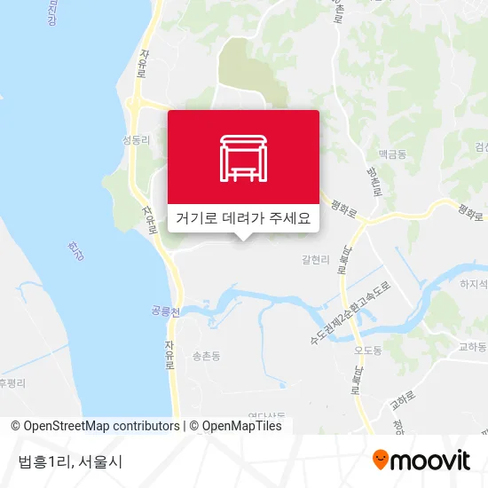 법흥1리 지도