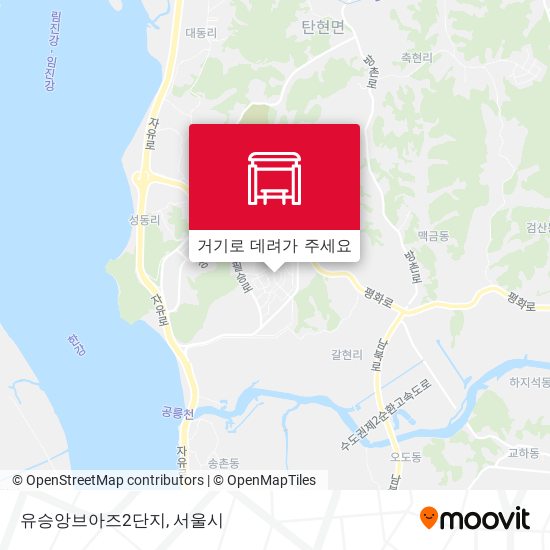 유승앙브아즈2단지 지도