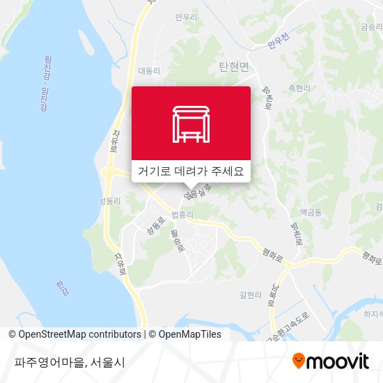 파주영어마을 지도